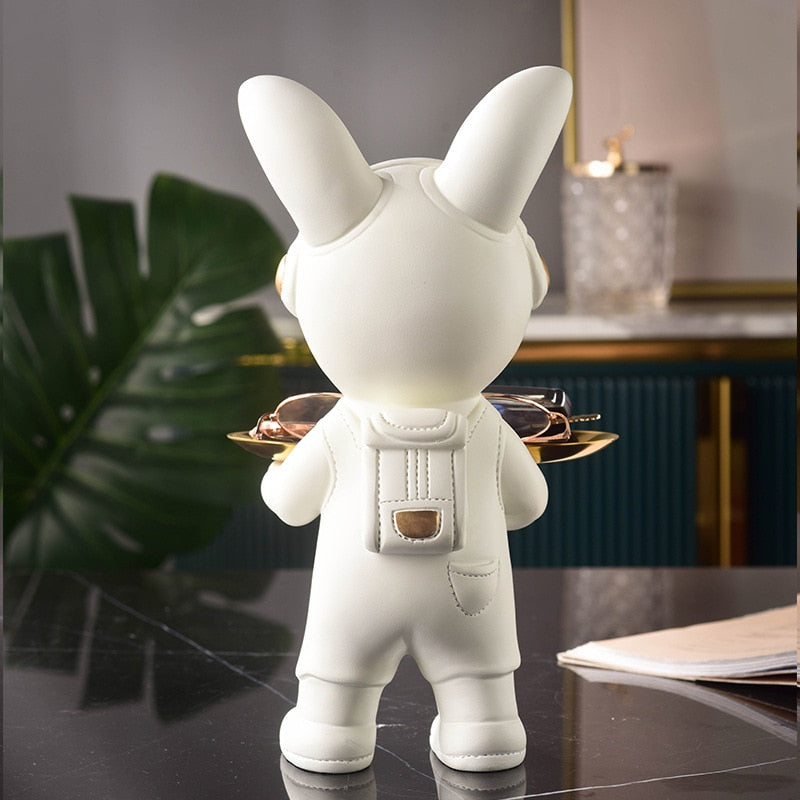 Arthia Designs - Astronaut Rabbit Butler Tray Statue - Review