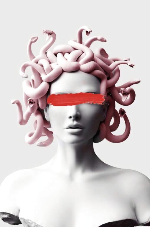 Arthia Designs - Medusa Vaporwave Sculpture Canvas Art - Review