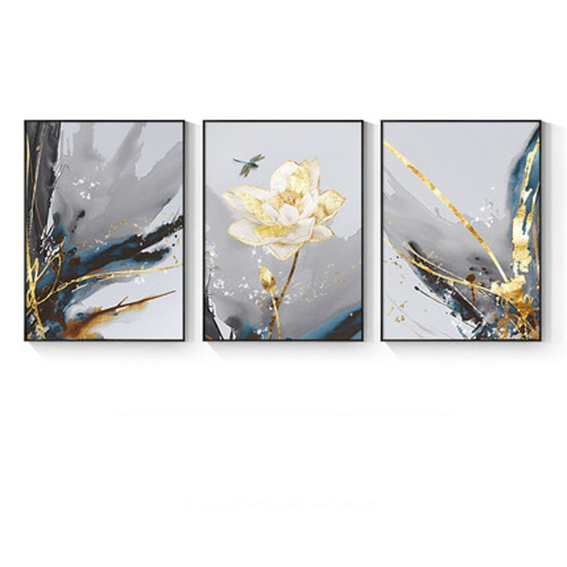 Arthia Designs - Vintage Flowers Minimalism Canvas Art - Review