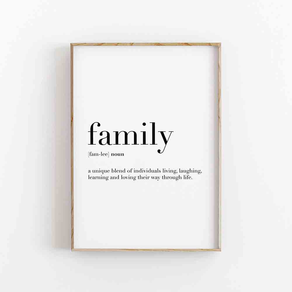 Arthia Designs - Lovely Family Home Quotes Canvas Art - Review