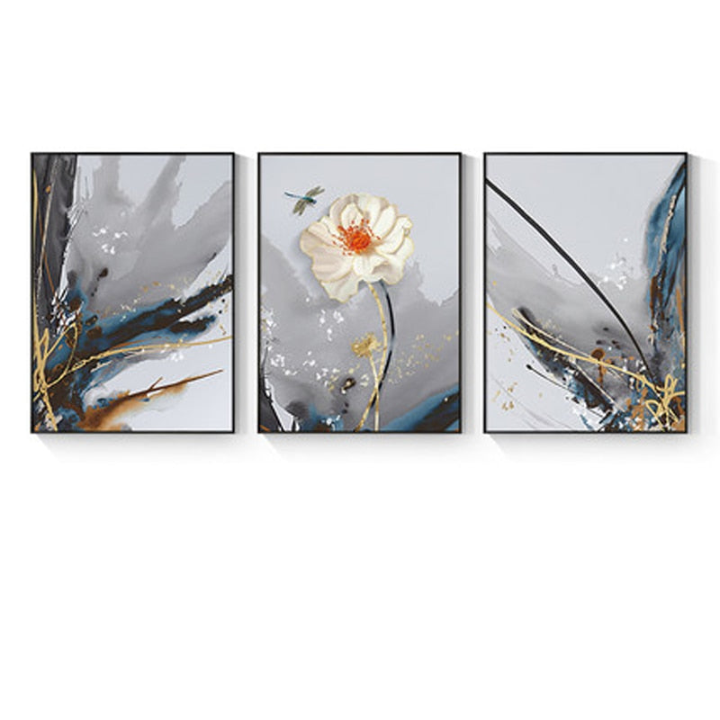 Arthia Designs - Vintage Flowers Minimalism Canvas Art - Review