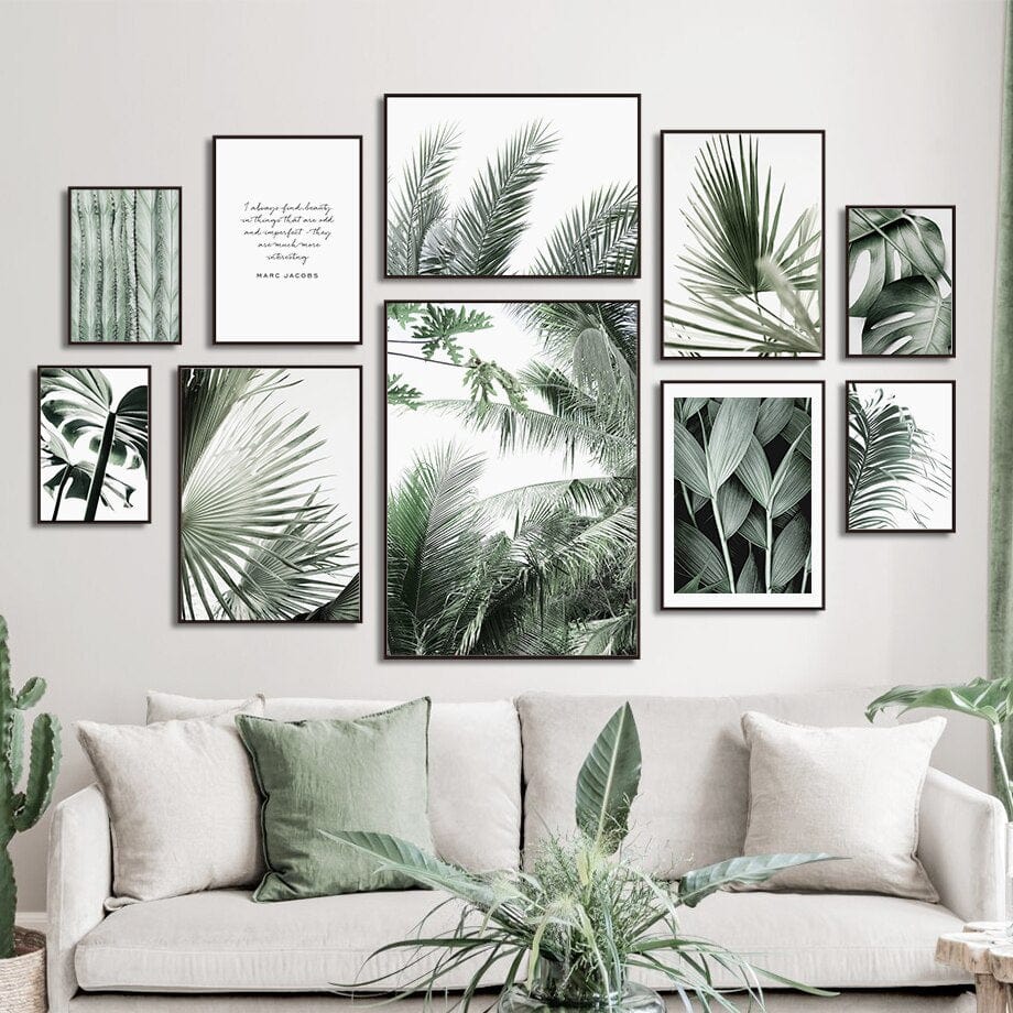 Arthia Designs - Tropical Green Plant Canvas Art - Review