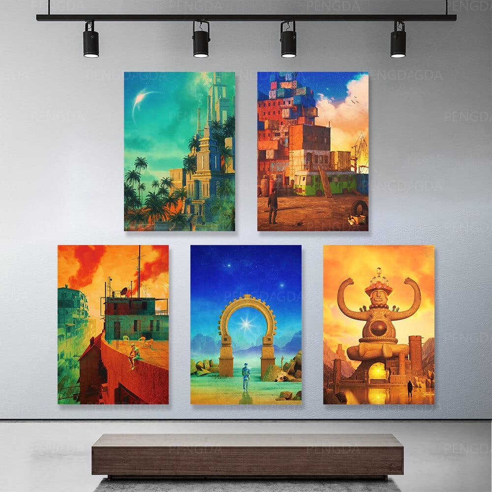 Arthia Designs - Ancient Babylon Architecture Canvas Art - Review