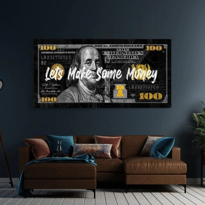 Arthia Designs - Lets Make Some Money Canvas Art - Review