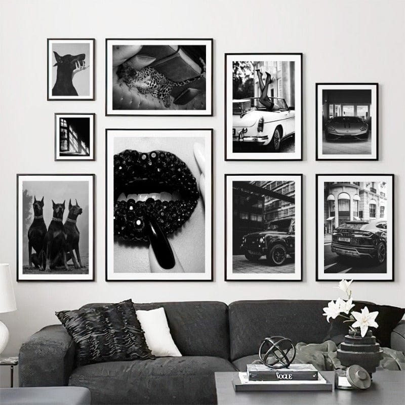 Arthia Designs - Black and White Old Money Lifestyle Canvas Art - Review