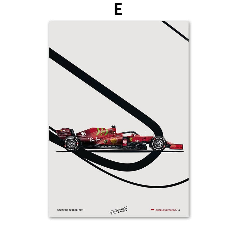 Arthia Designs - Formula One Cars Collection Canvas Art - Review