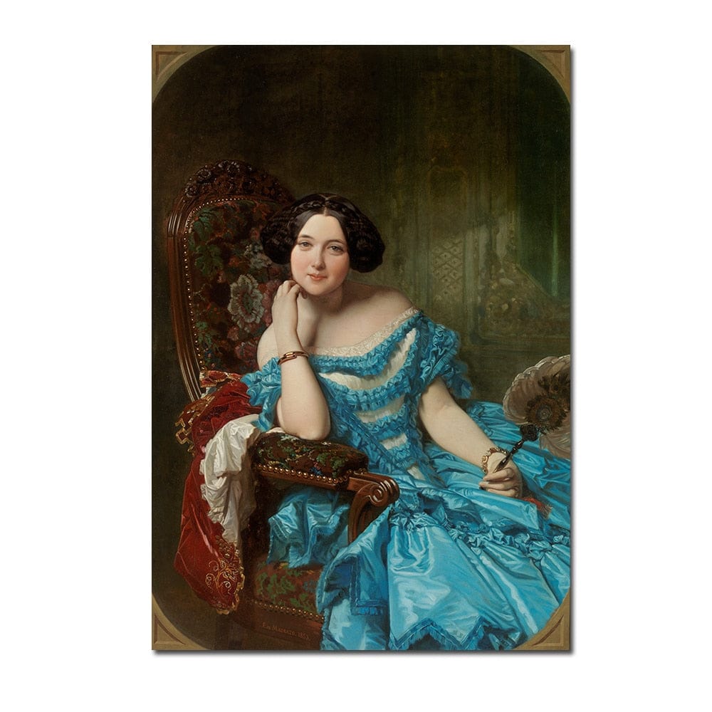 Arthia Designs - Countess of Vilches Portrait Canvas Art - Review