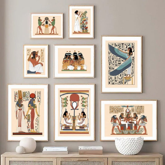 Arthia Designs - Ancient Egypt Reliefs Canvas Art - Review