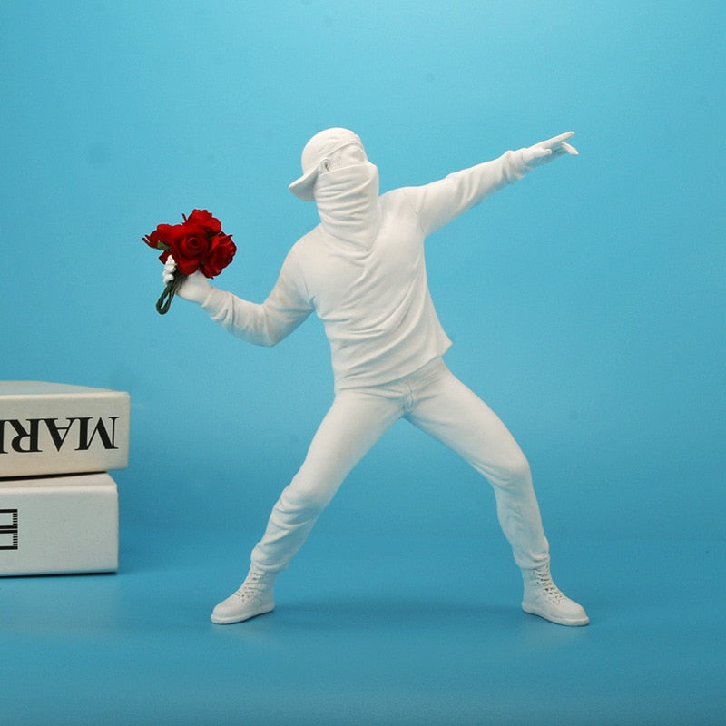 Arthia Designs - Banksy Flower Thrower Figurine - Review