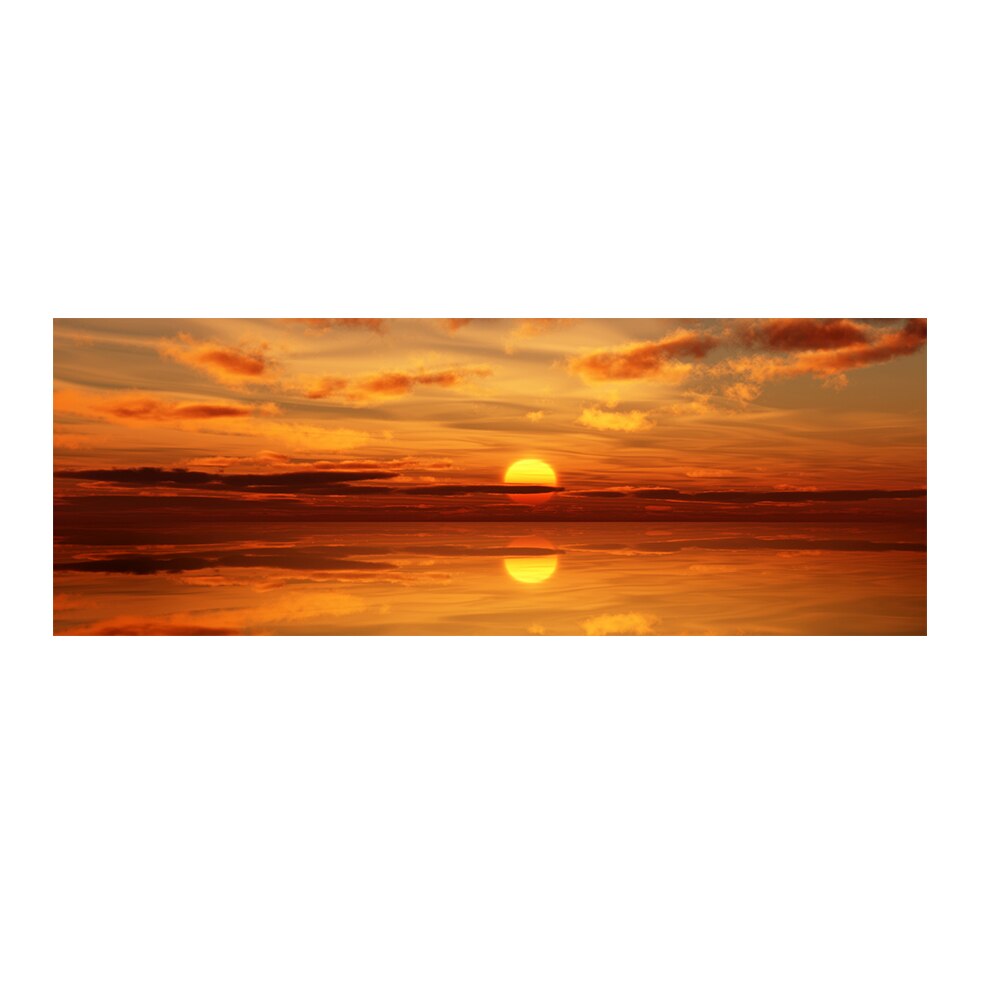 Arthia Designs - Sunset Beach Landscape Canvas Art - Review