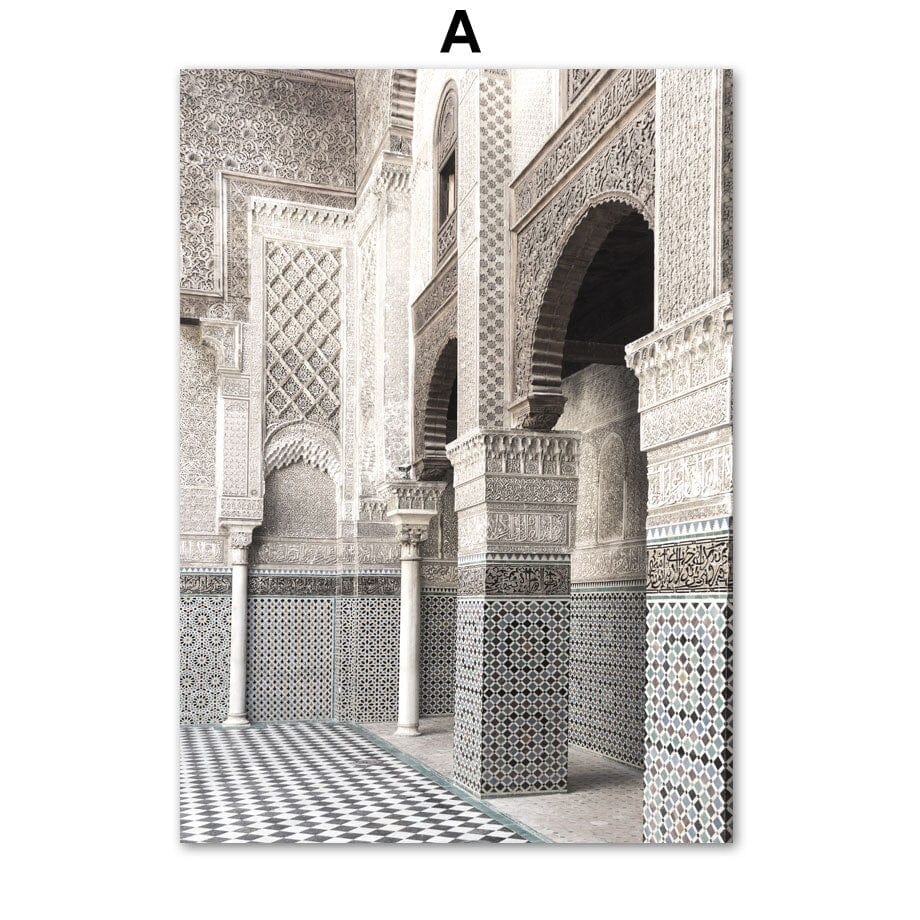 Arthia Designs - Moroccan Palace Architecture Canvas Art - Review