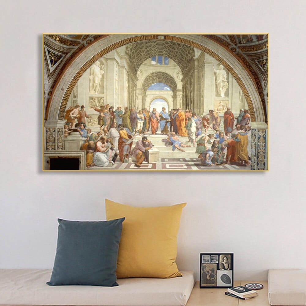 Arthia Designs - The School of Athens Fresco by Raphael Canvas Art - Review