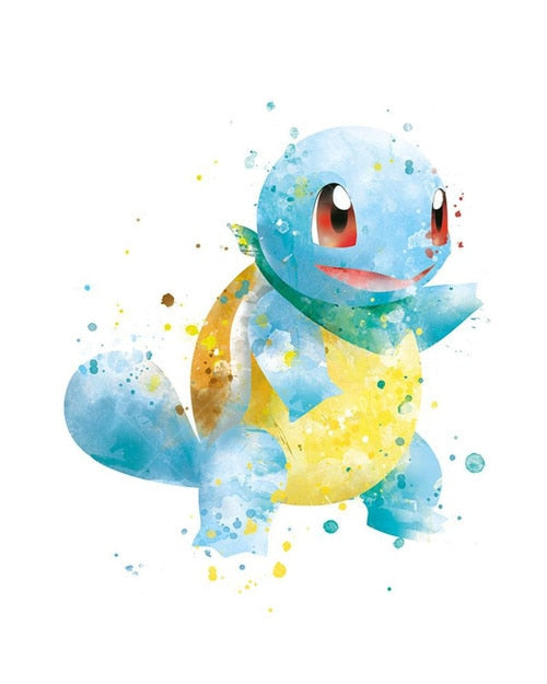 Arthia Designs - Funny Pokemon Watercolor Canvas Art - Review