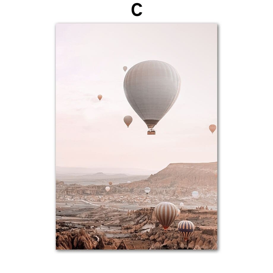 Arthia Designs - Sand Dune Balloon Vacation Canvas Art - Review