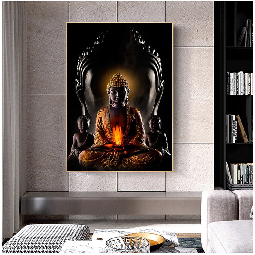 Arthia Designs - Meditating Buddha Canvas Art - Review