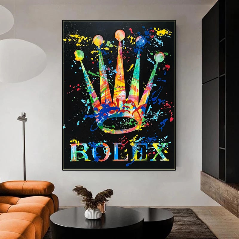 Arthia Designs - Luxury Rolex Graffiti Canvas Art - Review