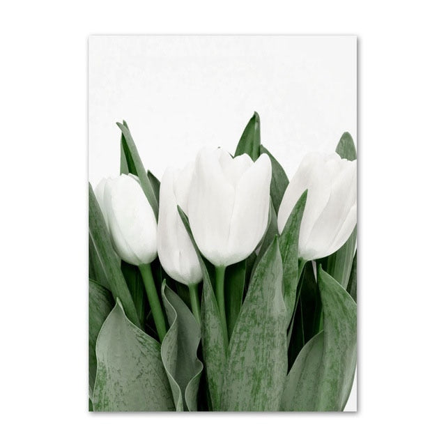 Arthia Designs - Green Orchid Flowers Canvas Art - Review