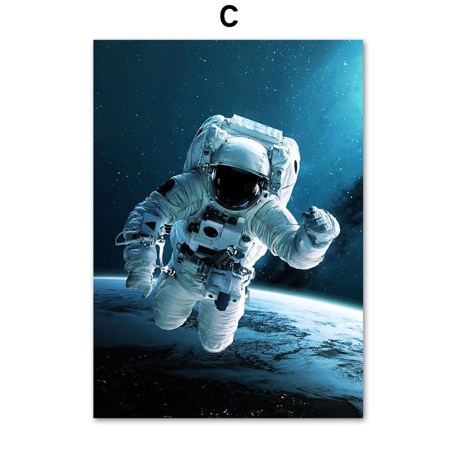 Arthia Designs - Astronaut Moon Expedition Canvas Art - Review