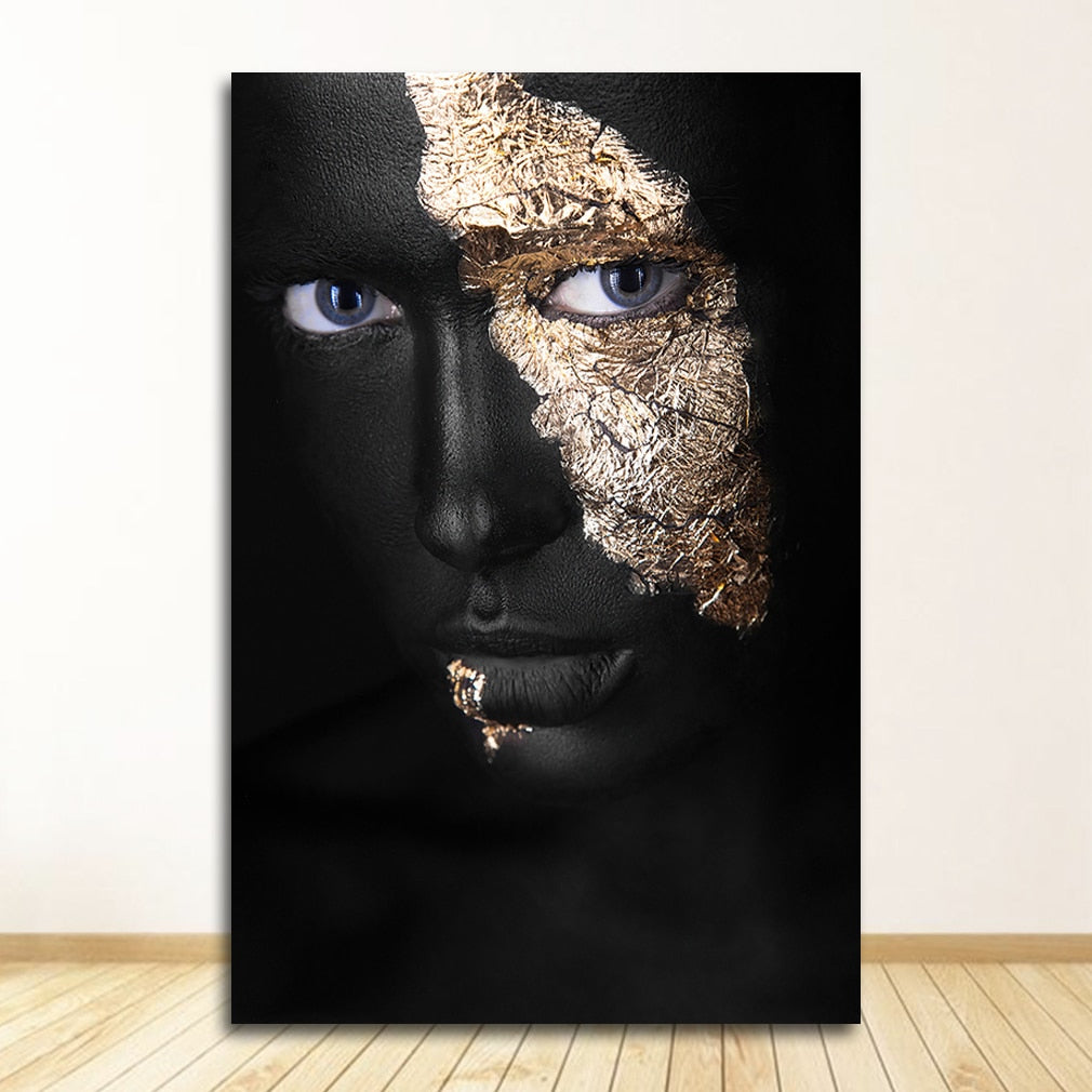 Arthia Designs - Golden Scars African Woman Canvas Art - Review