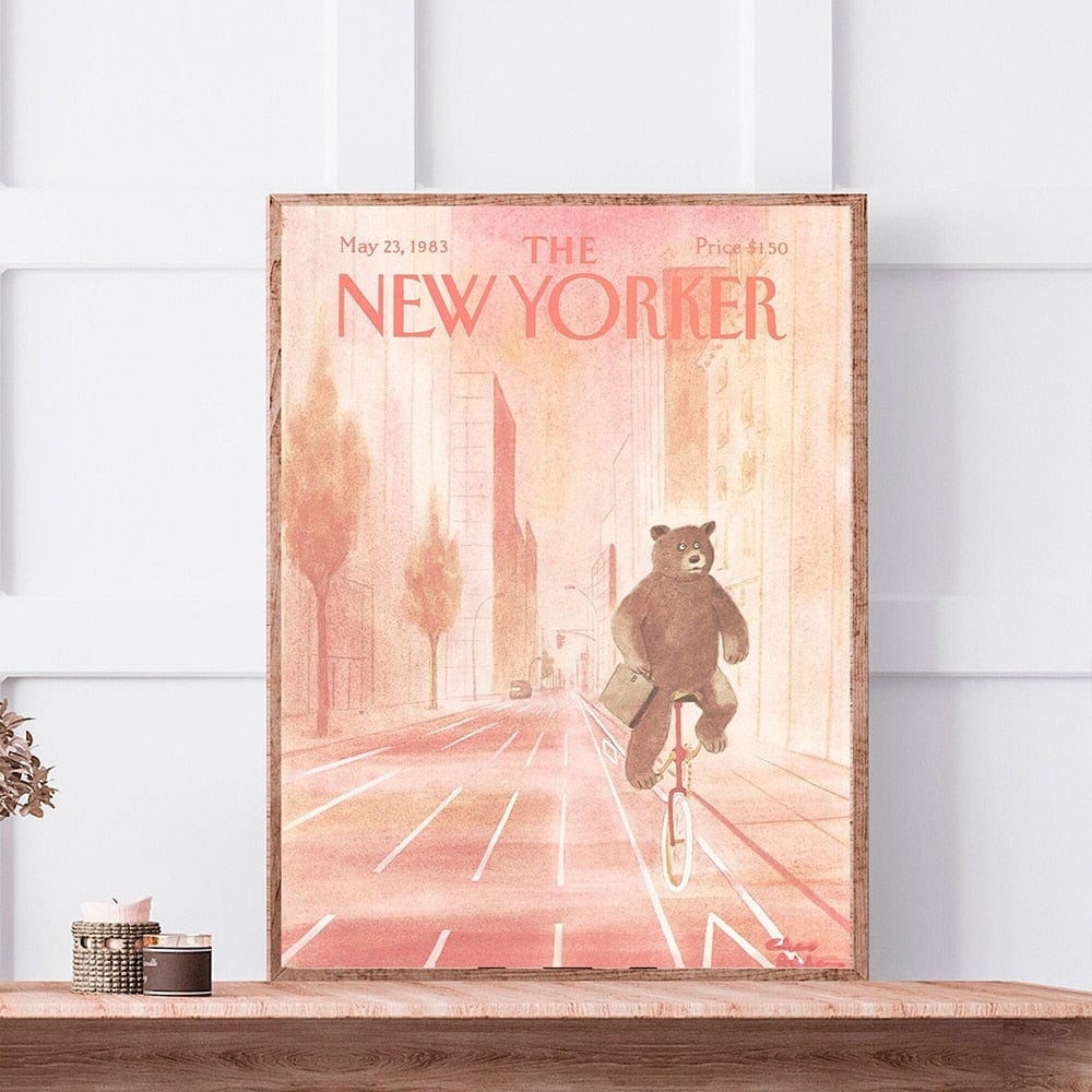 Arthia Designs - The New Yorker Vintage Magazine Canvas Art - Review