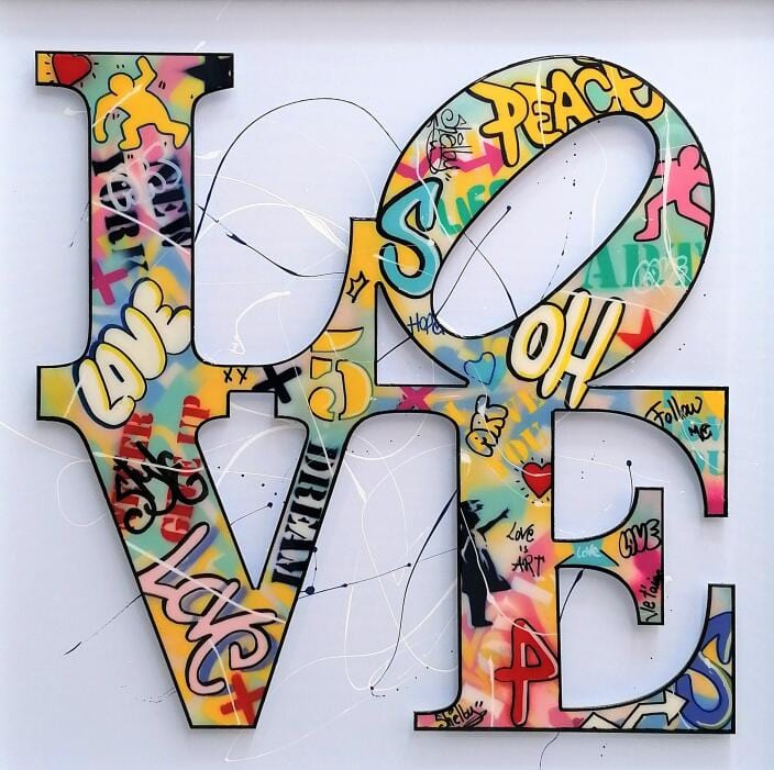 Arthia Designs - Hope and Love Graffiti Canvas Art - Review