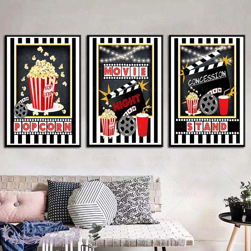 Arthia Designs - Movie Night Snacks Canvas Art - Review