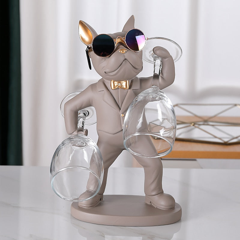 Arthia Designs - Bulldog Butler Wine Glass Holder - Review