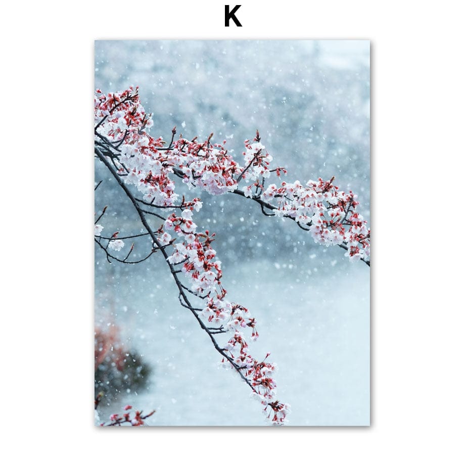 Arthia Designs - Mount Fuji Sakura Temple Canvas Art - Review