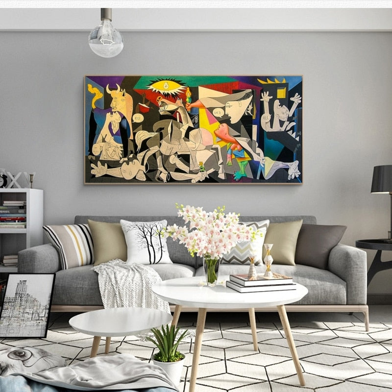 Arthia Designs - Abstract Guernica By Picasso Canvas Art - Review