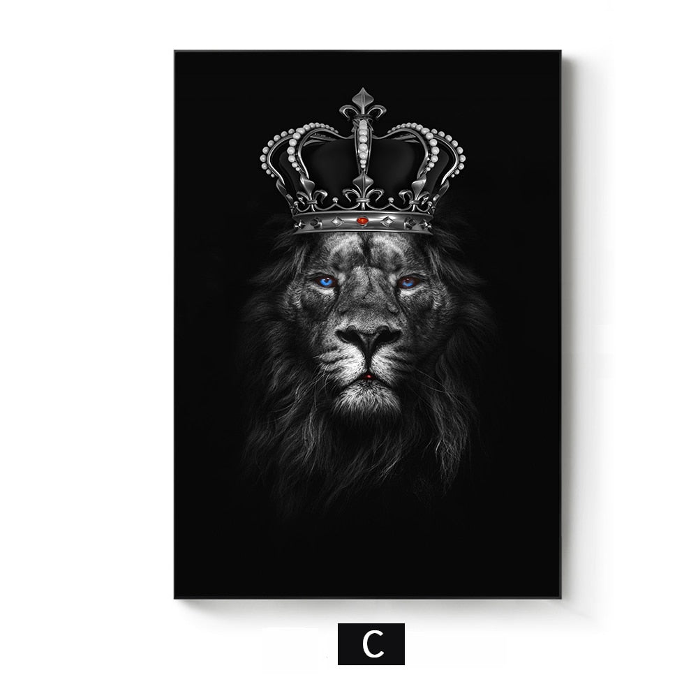 Arthia Designs - Smoking Lion Monkey Tiger Canvas Art - Review