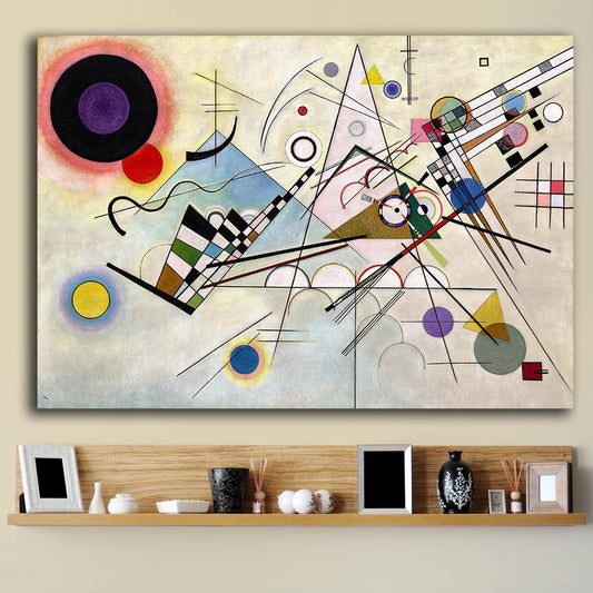 Arthia Designs - Composition 8 by Wassily Kandinsky Canvas Art - Review