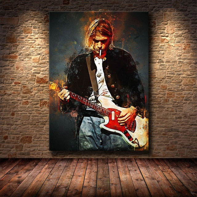 Arthia Designs - Graffiti Rock and Roll Star Canvas Art - Review