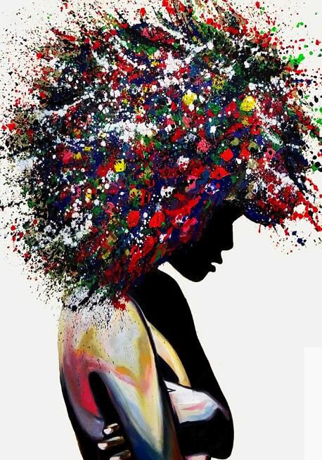 Arthia Designs - Graffiti Art Of Black Woman Canvas Art - Review