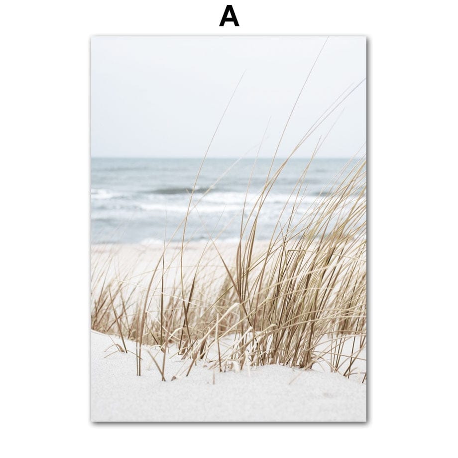 Arthia Designs - White Sand Public Beach Canvas Art - Review