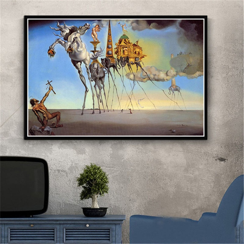 Arthia Designs - Salvador Dali Surrealism Canvas Art - Review