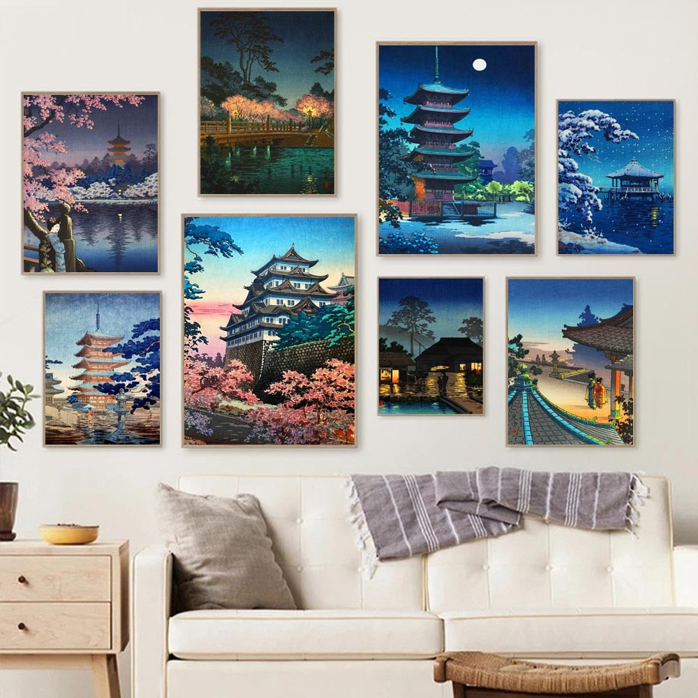 Arthia Designs - Japanese Architecture Canvas Art - Review