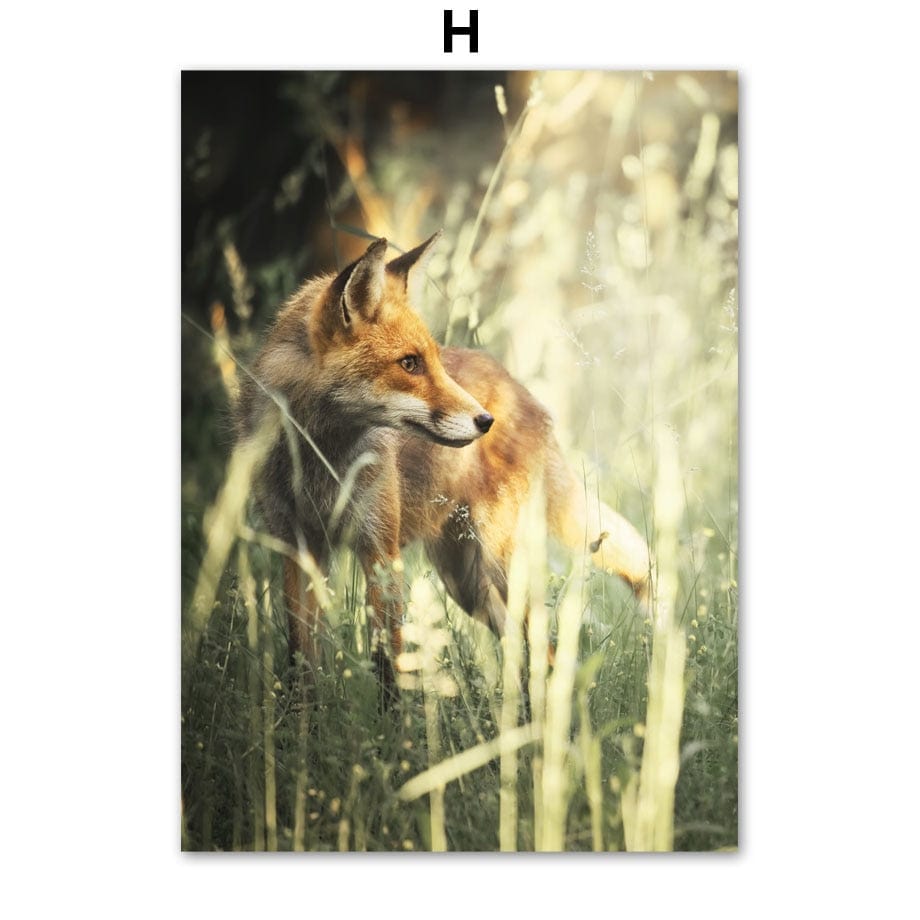 Arthia Designs - Nature Wild Forest Animal Canvas Art - Review