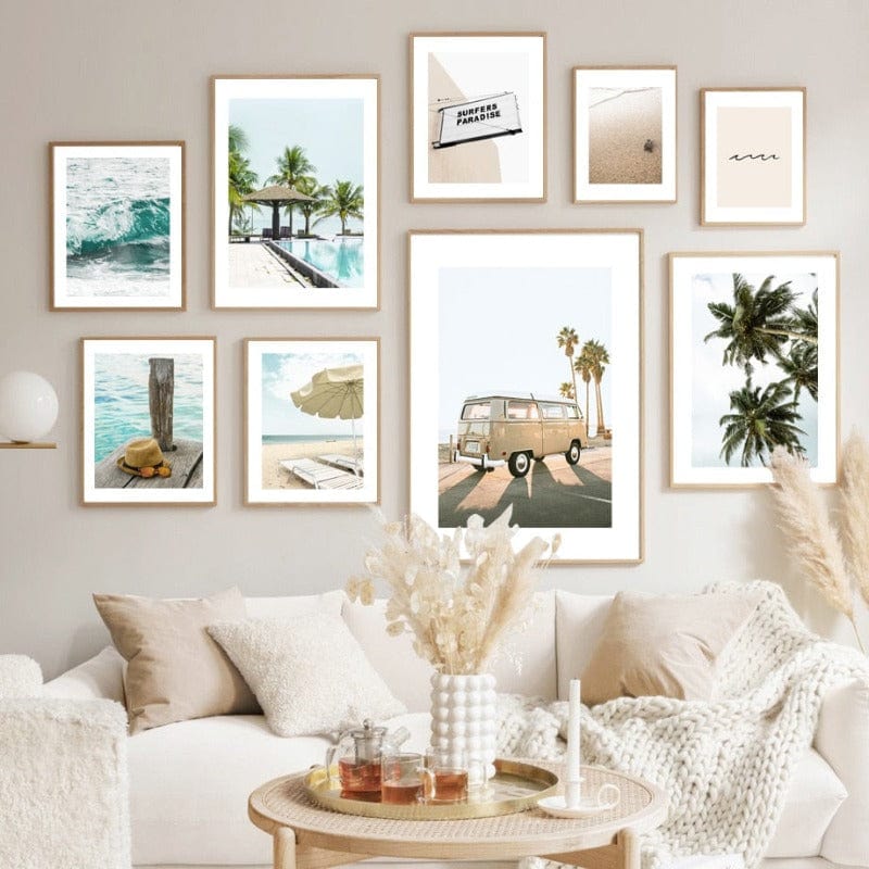 Arthia Designs - Surfers Paradise Beach Resort Canvas Art - Review