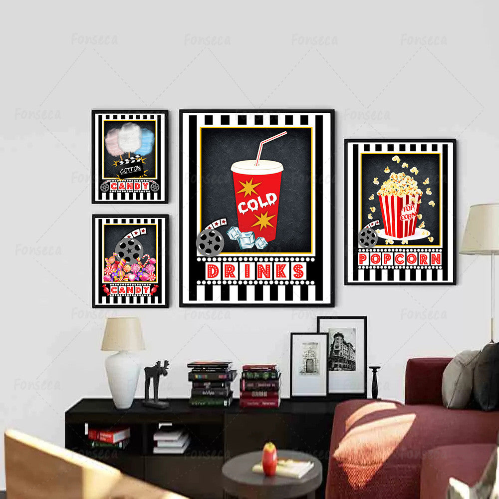 Arthia Designs - Movie Night Snacks Canvas Art - Review