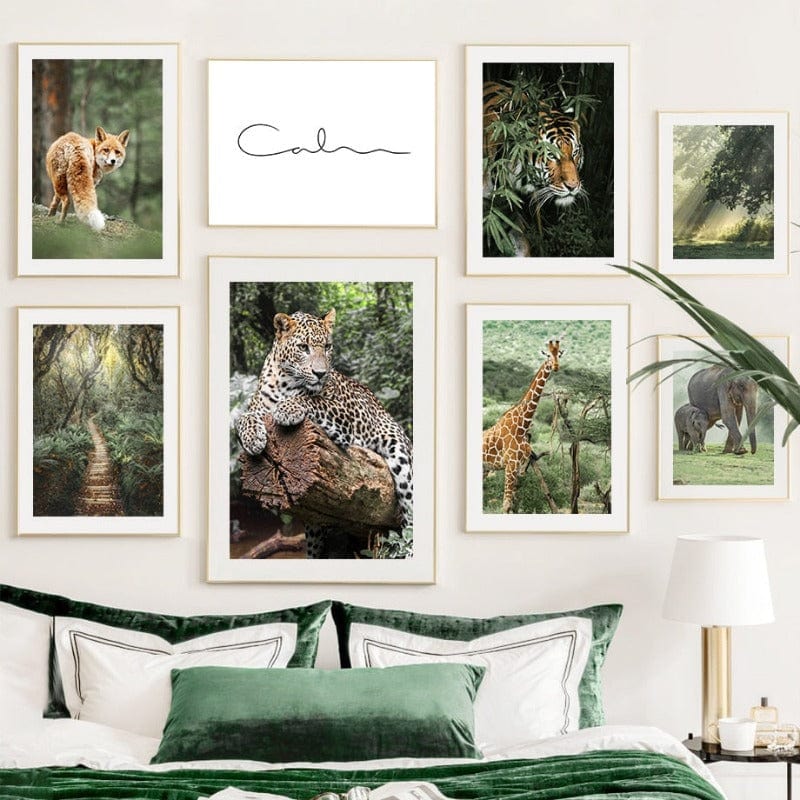 Arthia Designs - Mother Nature Forest Animal Canvas Art - Review