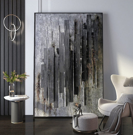 Arthia Designs - Simple Abstract Wall Texture Canvas Art - Review