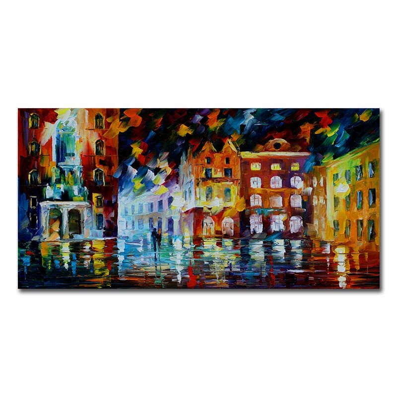 Arthia Designs - Rain of Love by Leonid Afremov Canvas Art - Review