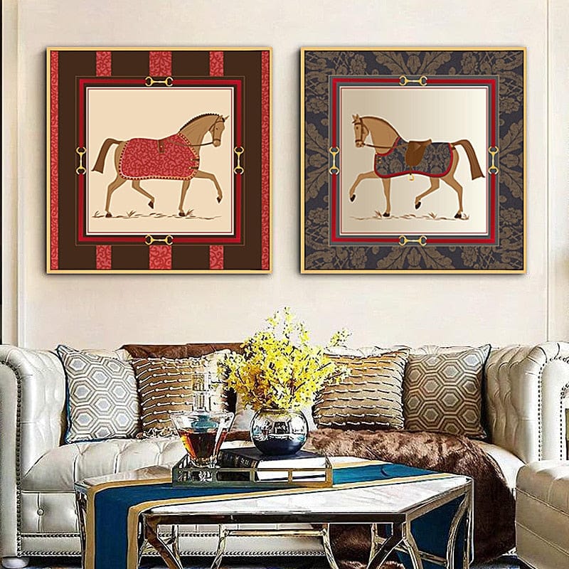 Arthia Designs - Ancient Royal War Horse Canvas Art - Review