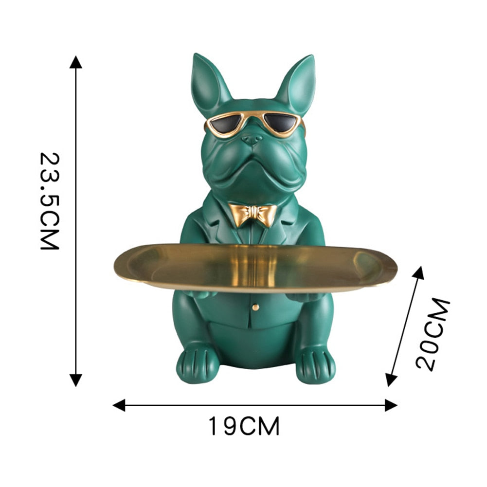 Arthia Designs - French Bulldog Figurines With Tray - Review