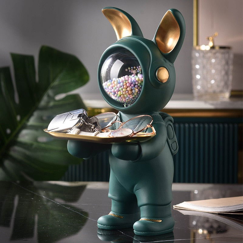 Arthia Designs - Astronaut Rabbit Butler Tray Statue - Review