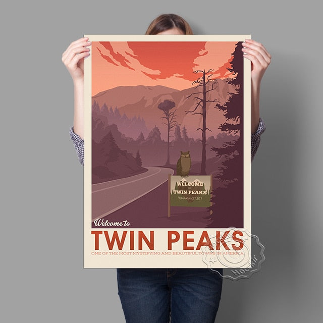 Arthia Designs - Vintage Twin Peaks Series Canvas Art - Review