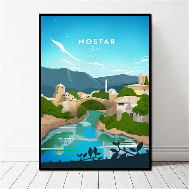 Arthia Designs - Europe Tourist Cities Canvas Art - Review