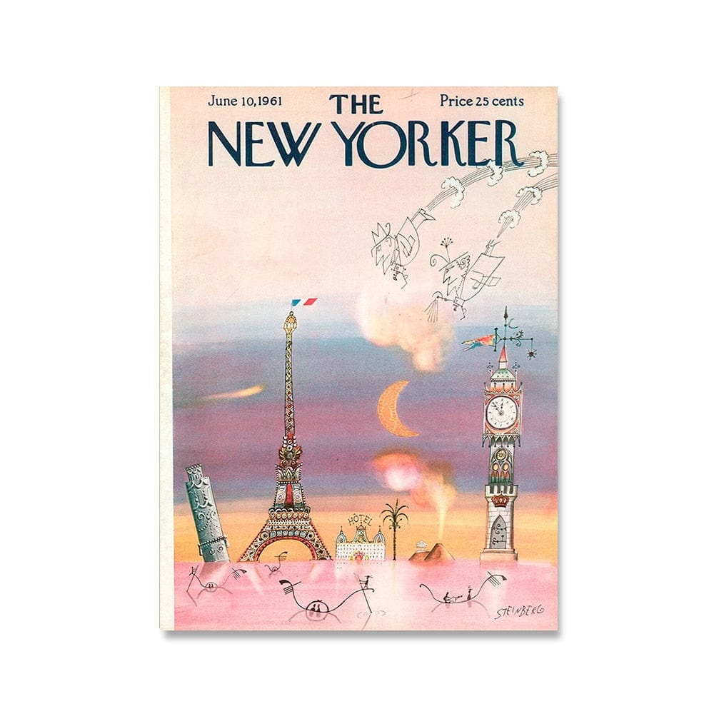 Arthia Designs - The New Yorker Vintage Magazine Canvas Art - Review