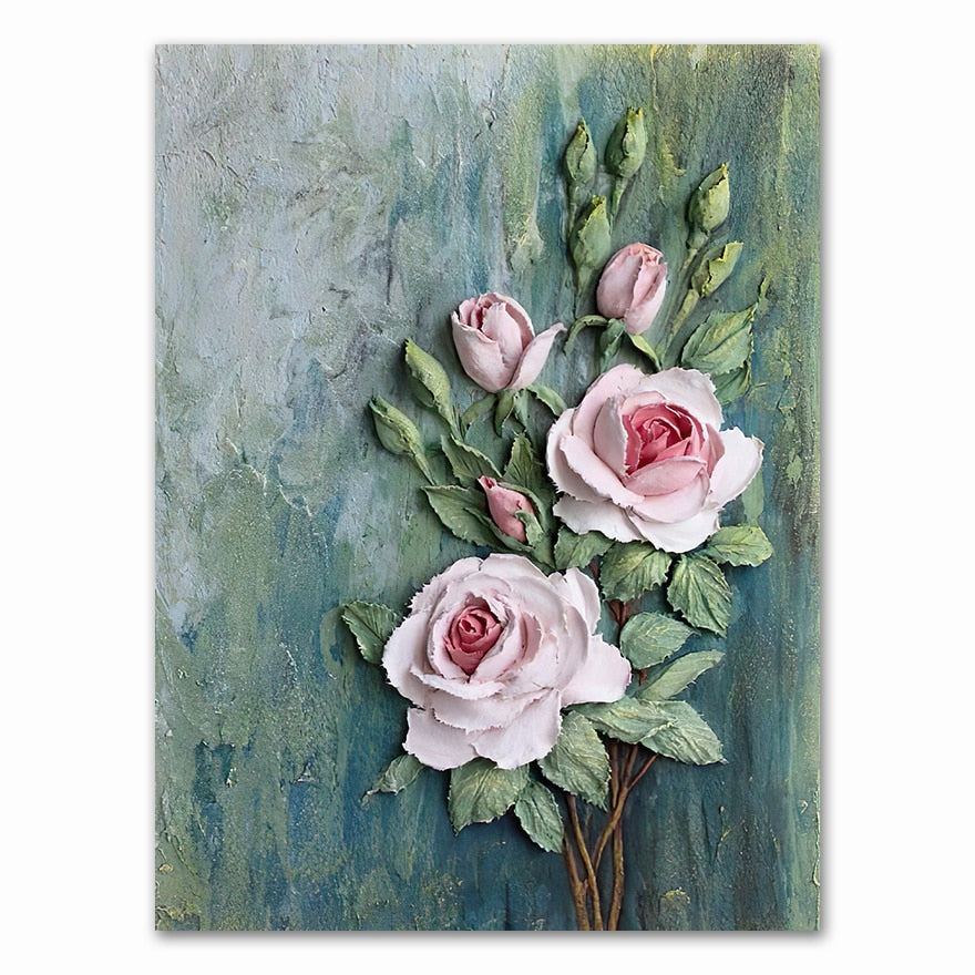 Arthia Designs - Aesthetic Scandinavian Flower Canvas Art - Review