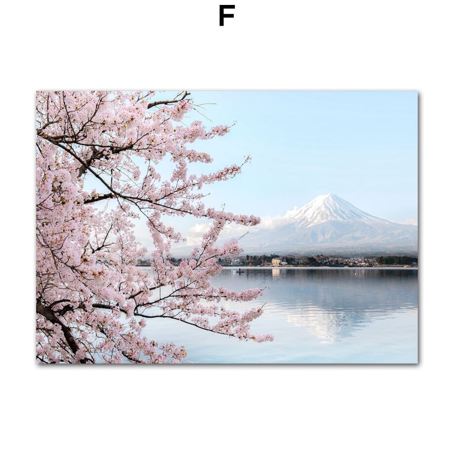 Arthia Designs - Osaka Sakura Temple Canvas Art - Review